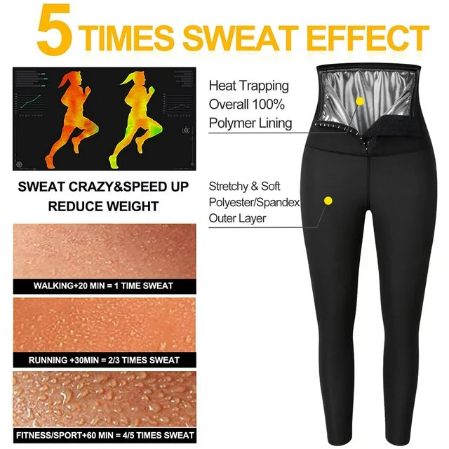 Thermo leggings for Women with High Waist Slimming Compression 